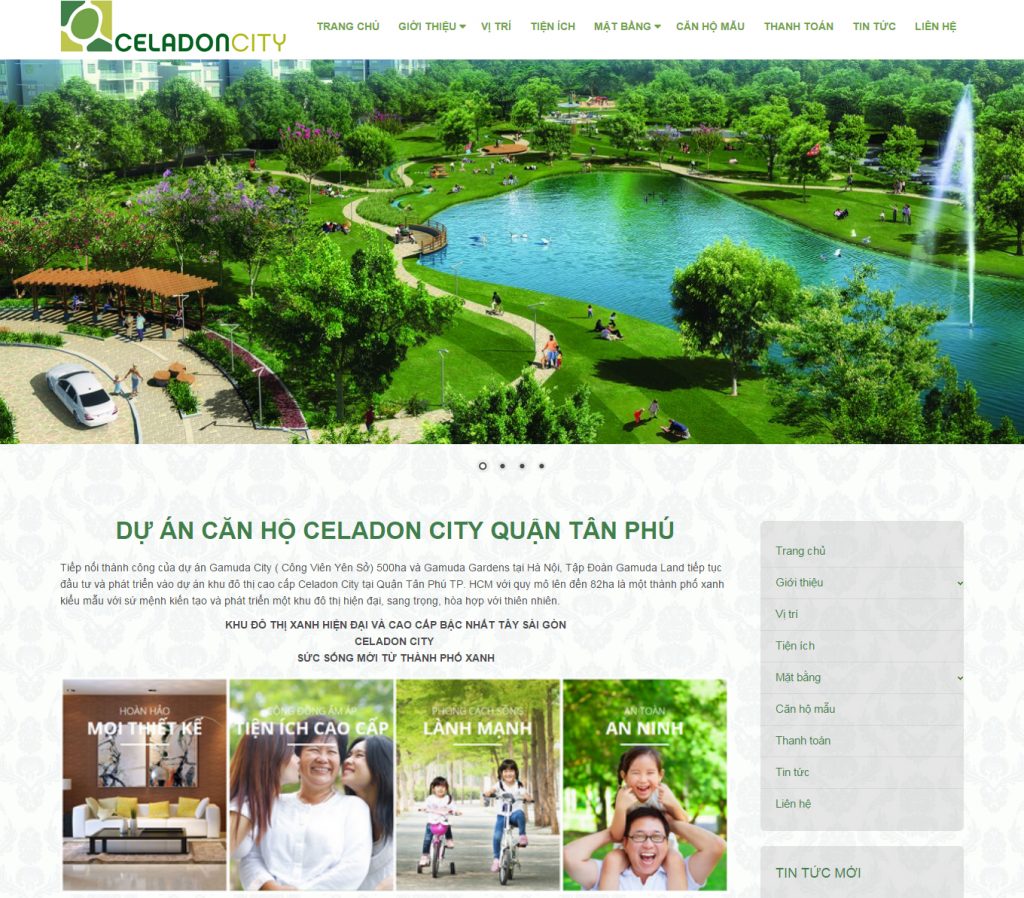 Thiết kế website bất động sản chuẩn SEO