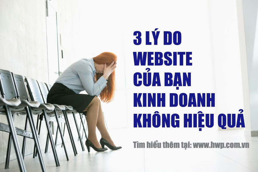 website kinh doanh khong hieu qua