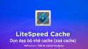 LiteSpeed Cache plugin xoá cache